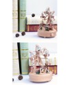 圓形 動物摩天輪 木質音樂盒 MUSIC BOX